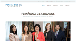 Desktop Screenshot of fdezgilabogados.com