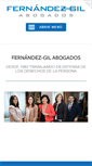 Mobile Screenshot of fdezgilabogados.com
